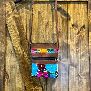 Floral Crossbody Purse NWOT